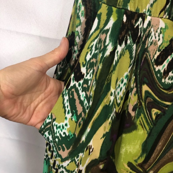 Rabbit, Rabbit, Rabbit Designs Sleeveless Dress Scoop Neckline Front Pockets - Picture 4 of 8